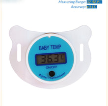 Load image into Gallery viewer, Baby pacifier digital thermometer