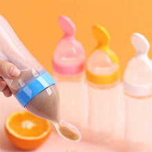 Load image into Gallery viewer, Silicone Training Rice Spoon
