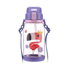 Load image into Gallery viewer, Kids Water Bottle With Straw (650ml BPA Free)