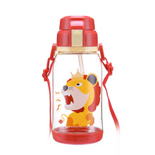 Load image into Gallery viewer, Kids Water Bottle With Straw (650ml BPA Free)