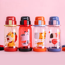Load image into Gallery viewer, Kids Water Bottle With Straw (650ml BPA Free)
