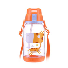 Load image into Gallery viewer, Kids Water Bottle With Straw (650ml BPA Free)