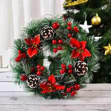 Load image into Gallery viewer, Pinecone Wreath Front Door Decoration