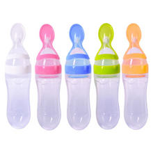 Load image into Gallery viewer, Silicone Training Rice Spoon