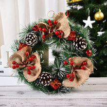 Load image into Gallery viewer, Pinecone Wreath Front Door Decoration