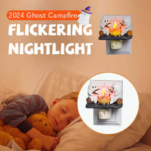 Load image into Gallery viewer, Ghost Campfire Flickering Nightlight