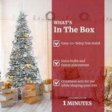 Load image into Gallery viewer, 6ft Collapsible Christmas Tree with Lights