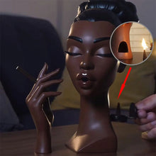 Load image into Gallery viewer, Black Woman Incense Burner