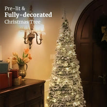 Load image into Gallery viewer, 6ft Collapsible Christmas Tree with Lights