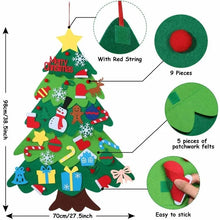 Load image into Gallery viewer, DIY Felt Christmas Tree