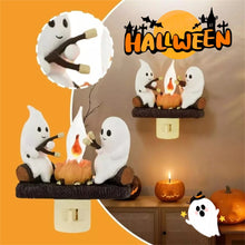Load image into Gallery viewer, Ghost Campfire Flickering Nightlight