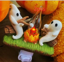 Load image into Gallery viewer, Ghost Campfire Flickering Nightlight