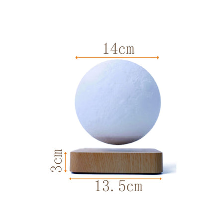 Touch Magnetic Levitation Moon Lamp 3 Colors