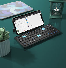 Load image into Gallery viewer, Foldable Bluetooth Mini Keyboard With Stand For Phone