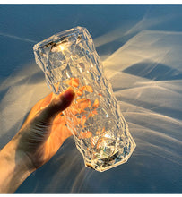 Load image into Gallery viewer, Touching Control Rose Crystal Lamp (USB)