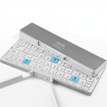 Load image into Gallery viewer, Foldable Bluetooth Mini Keyboard With Stand For Phone
