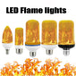 LED Flame Bulb Dynamic Effect