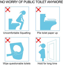 Load image into Gallery viewer, Biodegradable Toilet Seat Cover
