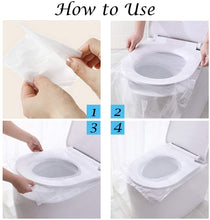 Load image into Gallery viewer, Biodegradable Toilet Seat Cover