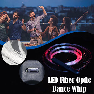 Flashing Whip Optical Fiber Dance