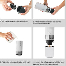 Load image into Gallery viewer, Portable Automatic Coffee Expresso Machine
