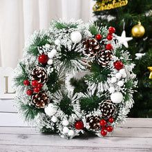 Load image into Gallery viewer, Pinecone Wreath Front Door Decoration
