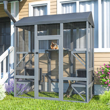 Load image into Gallery viewer, 72 Inch Outdoor Cat Enclosure
