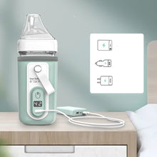 Load image into Gallery viewer, Baby Milk Temperature Heating Baby Bottle
