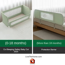 Bild in Galeriebetrachter hochladen, NEW Co-Sleeping Safety Baby Cot
