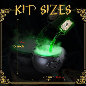 Black Cauldron Bucket Trick Or Treat Halloween