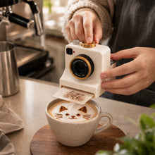 Load image into Gallery viewer, Coffee Latte Art Stencil Camera 3D
