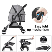 Load image into Gallery viewer, Foldable Pet Stroller
