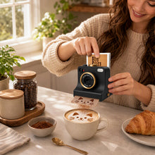 Load image into Gallery viewer, Coffee Latte Art Stencil Camera 3D
