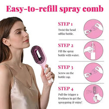 Load image into Gallery viewer, 2-in-1 Massage Spray Hairbrush
