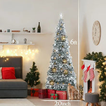 Load image into Gallery viewer, 6ft Collapsible Christmas Tree with Lights
