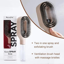 Load image into Gallery viewer, 2-in-1 Massage Spray Hairbrush
