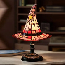 Load image into Gallery viewer, Halloween Witch Hat Lamp
