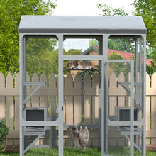 Load image into Gallery viewer, 72 Inch Outdoor Cat Enclosure
