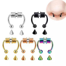 Load image into Gallery viewer, Magnetic Nose Ring - Highest Quality Steel
