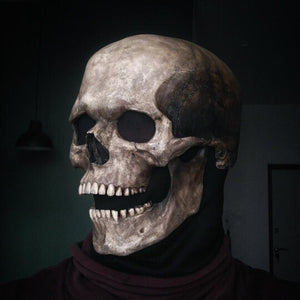 Realistic Full Skull Mask Movable - Halloween 2022